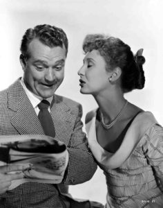 Red Skelton and Betty Garrett as the comedy couple in Neptune's Daughter