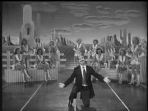 Groucho Marx performing "Go West, Young Man" in Copacabana